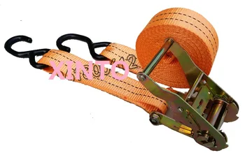 

1.5", 38MM, 2TX10M--15M, S hook ratchet tie down cargo lashing auto motor shipping package strap ,boat part,marine hardware