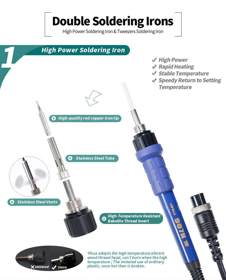 YIHUA Soldering Iron Station 4