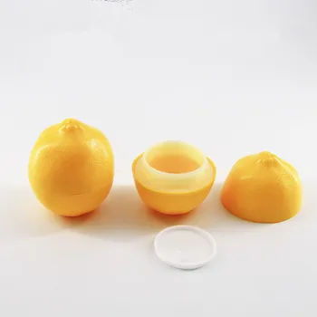 

2017 New 100pcs/lot lemon cosmetic box packaging 30g containers for lotions and creams jars and bottles bulk lotion containers