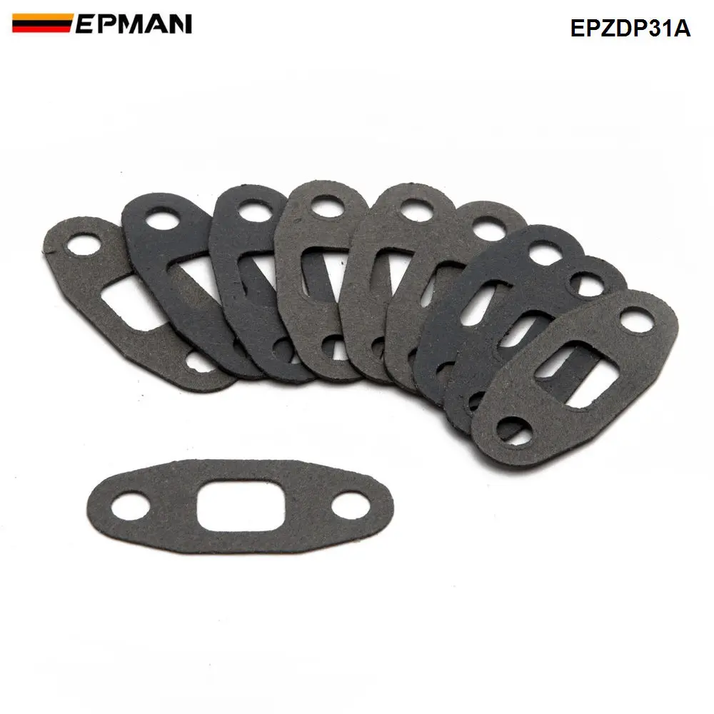 10 шт./лот T3 T4 GT32 GT37 GT40 GT42 GT45 T04B T04E турбо масло возврата Слива прокладка EPZDP31A| |