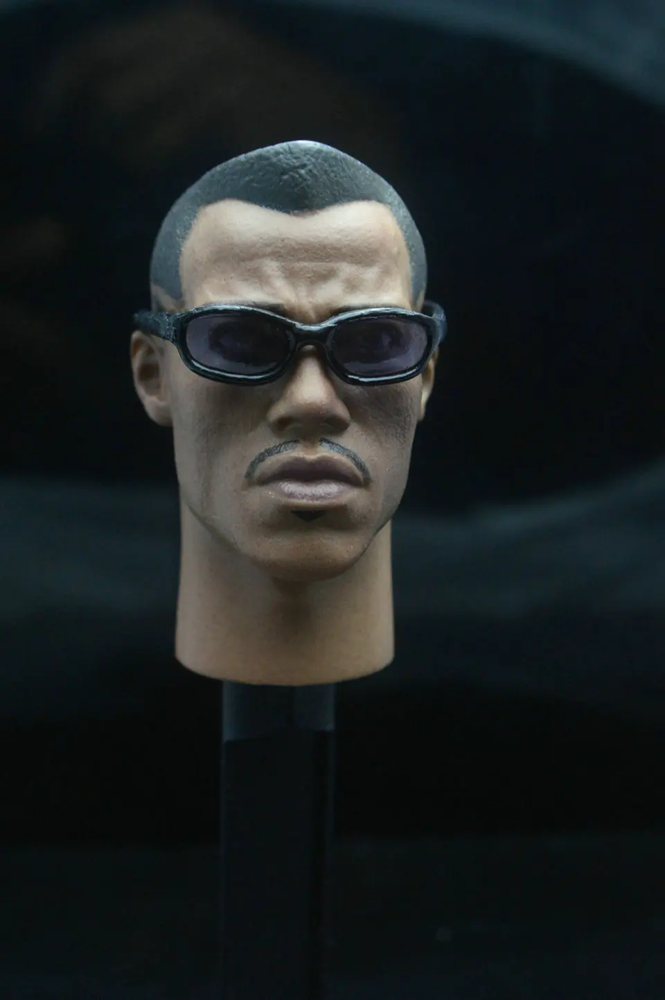 

Custom 1/6 Scale Blade The Series Wesley Snipes Head Fit 12" Hot Toys Figure