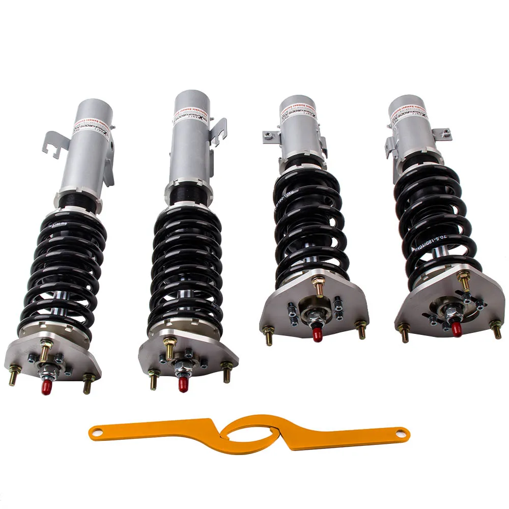 

For Subaru Impreza WRX GC8 5x100 PCD Coilovers Adj. Damper Force Coilovers Shock Absorbers Strut Shocks Absorber Suspension