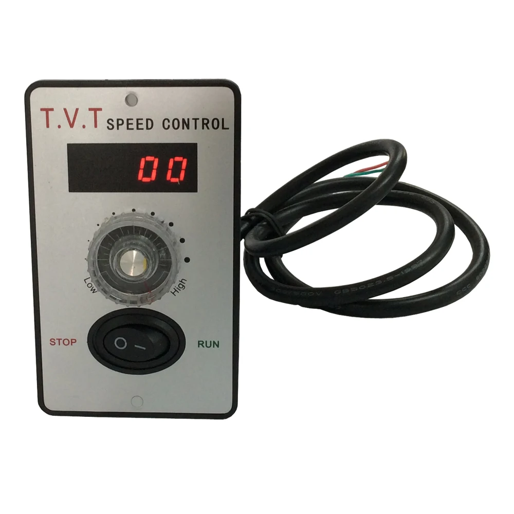

25W Digital Display 220V AC Electrical Speed Controller Unit for Motor Control