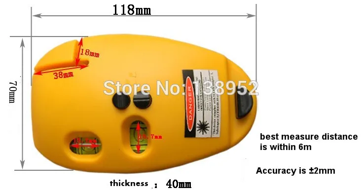 Правый угол 2 линий лазерный измеритель уровня вертикальный Измеритель Многофункциональный лазерный нивелир Мышь Тип лазерной линии измерительный инструмент со штативом