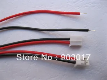 

250 pcs PH 2.0mm 2 Pin Female Polarized Connector with 26AWG 7.9inch 200mm Leads