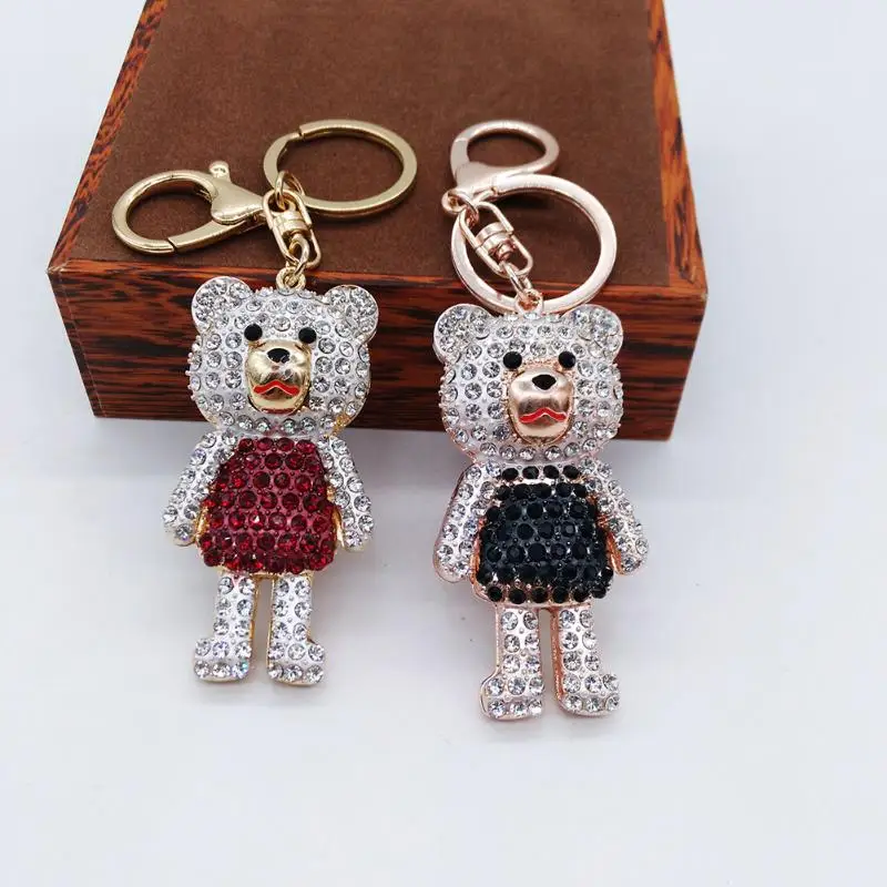 Buy Chic Baby Bear Keychains Cute Keyring Girl Bag Car