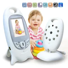 2 inch baby monitor support 2 way-talk ,Temperature monitoring and Feeding Time Reminder Music babysitter Intercom Home Security