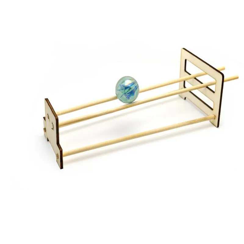 DIY Model Dual Track Strange Slope Science Education Toy Small Productions Lab Weird Physical Experiment Equipment For Children (5)