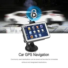 886 560 HD Car Truck GPS Navigation 256M+8GB Reversing Camera Touchscreen FM Navigator Accurately Position Black