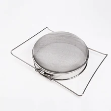 Двухслойные из нержавеющей стали медовая сито сетевой сетчатый фильтр для экрана инструменты для пчеловодства столовые приборы для меда из нержавеющей стали