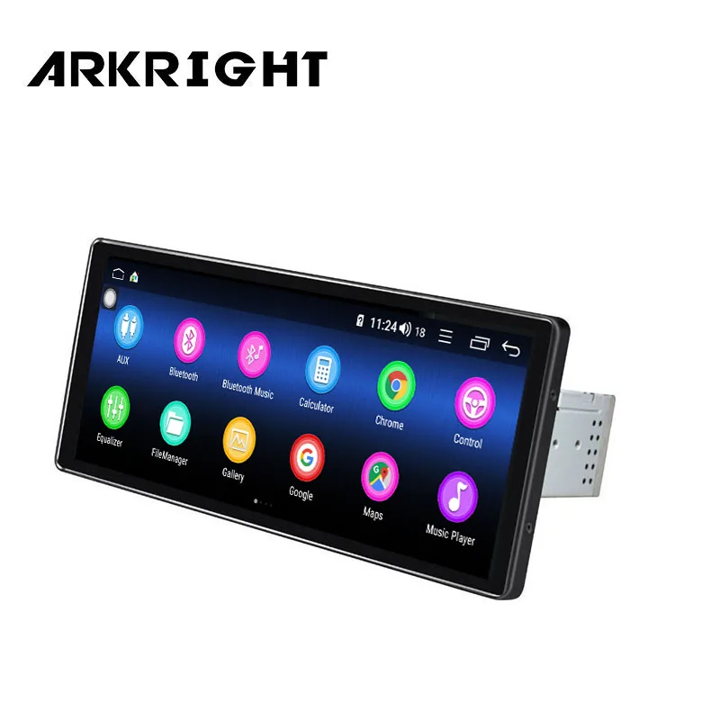 Cheap Universal Head Unit Android 8.1 10.25 inch Stereo Autoradio Support 4G Octa Core DSP Bluetooth SWC 4+64GB Multimedia Player 3