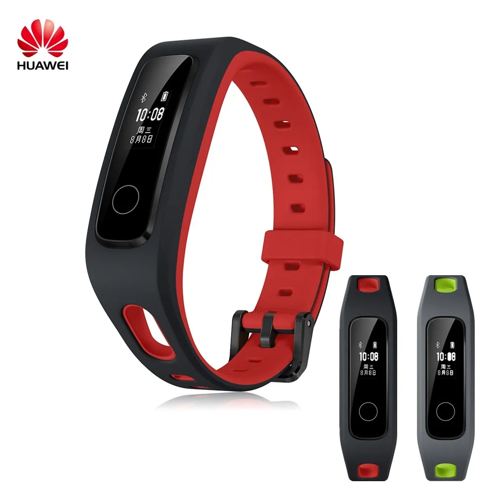 

HUAWEI Honor Band 4 Smart Bracelet Fitness Tracker Running Sports Wristband 50M Waterproof Standby Time 20 days Bluetooth Band