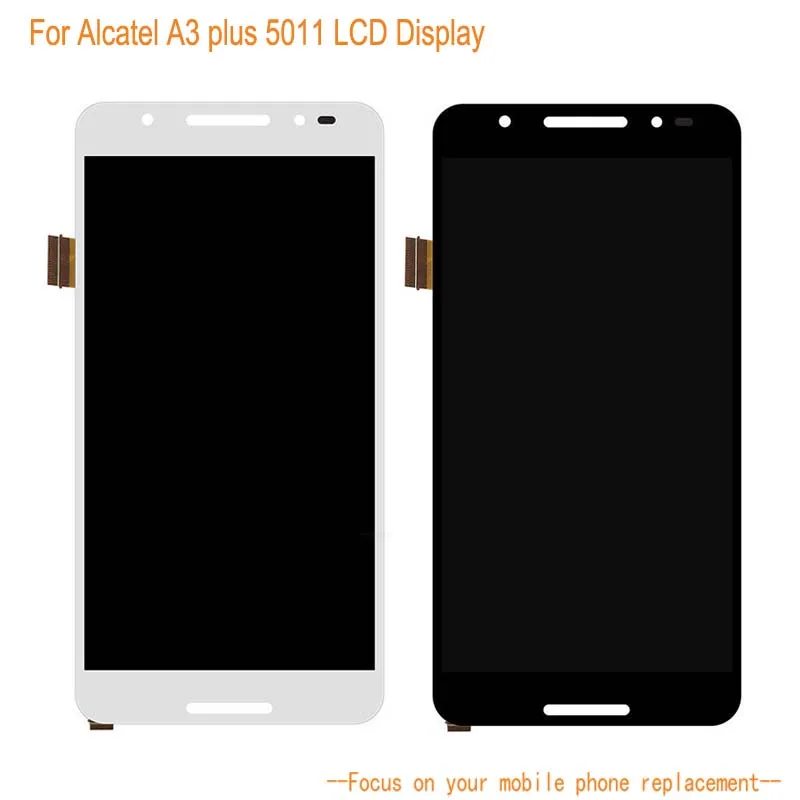 ЖК дисплей для Alcatel A3 Plus 5011 5011A 5011X5 5 ''кодирующий преобразователь сенсорного