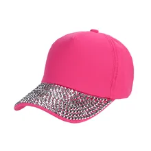 Женские шапки, новинка, модная бейсболка, стразы, в форме лапы, Snapback Hat, летняя, женская