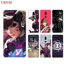 Overwatchs OW D.VA New Phone Back Case For OnePlus 7 Pro 6 6T 5 5T 3 3T 7Pro 1+7 Art Gift Patterned Customized Cases Cover Coque