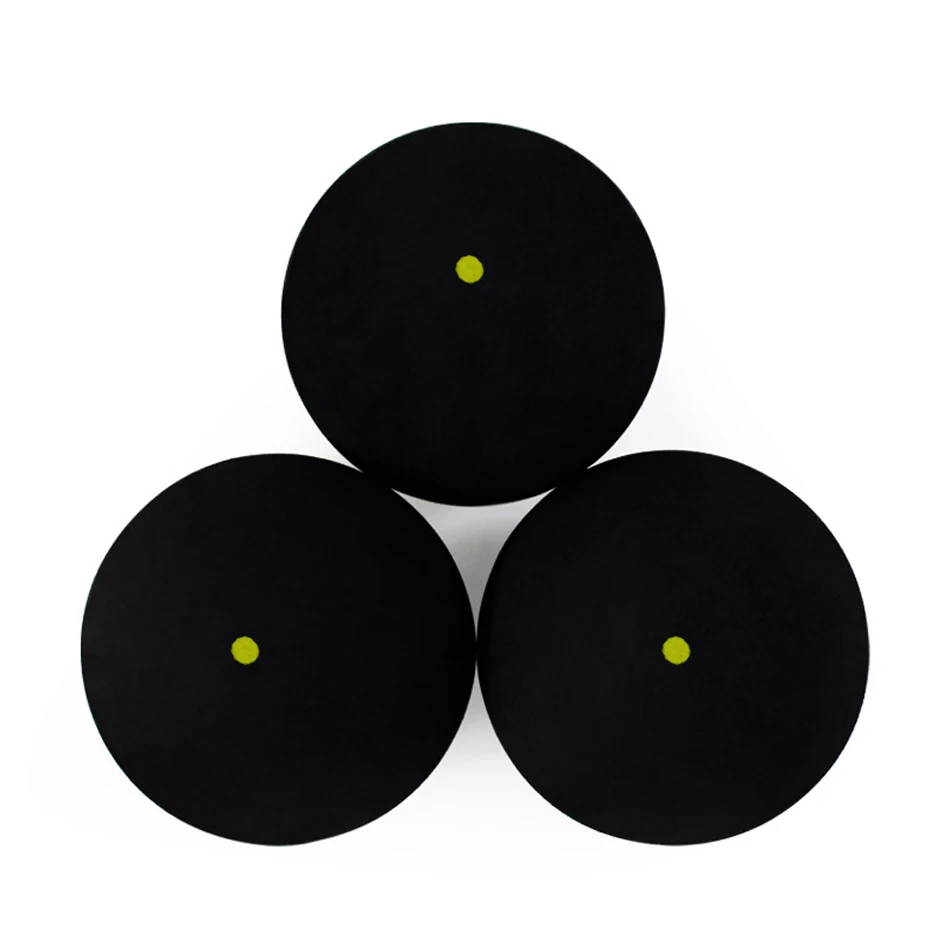 2 шт/4 шт резиновый мяч для сквоша, одиночный желтый мяч для сквоша, тренировочный скоростной спортивный мяч для сквоша, желтый мяч для сквоша