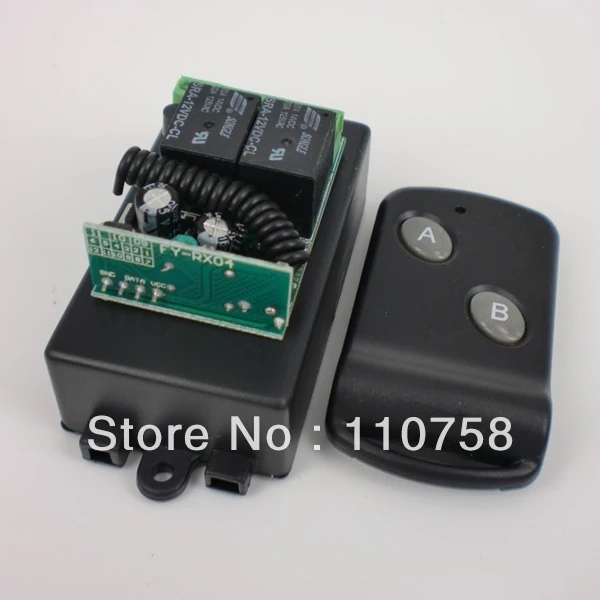 

dc 12v 10a wireless remote control systems Independent 2CH remote control switch livolo remote controller