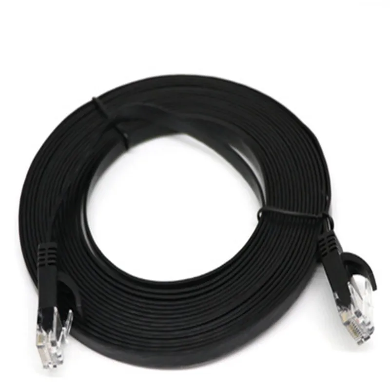 

Super five network cable black network jumper GB 100M interface AXM08