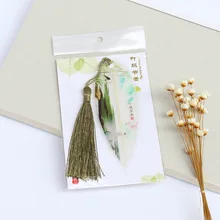 1 шт. холм имеет Fusu Guofeng креативный пейзаж лист вены закладки чернила и мыть живопись индивидуальные путешествия аттракционы подарки