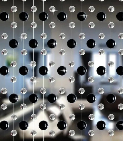 

5m / Indoor decorative crystal glass bead curtain, wedding supplies festive stage background decoration
