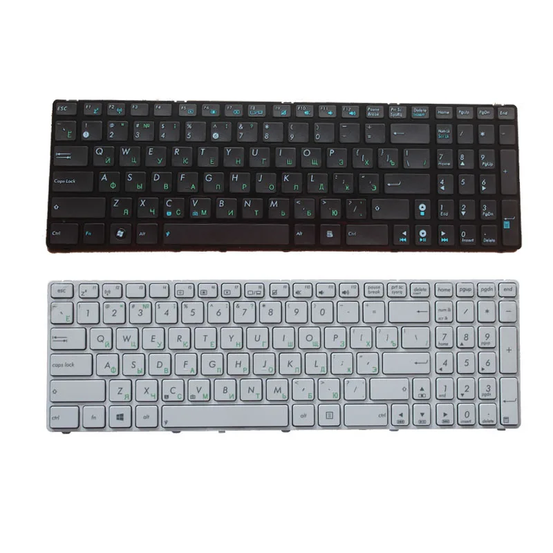 Russian keyboard for Asus K52 k53s X61 N61 G60 G51 MP-09Q33SU-528 V111462AS1 0KN0-E02 RU02 04GNV32K