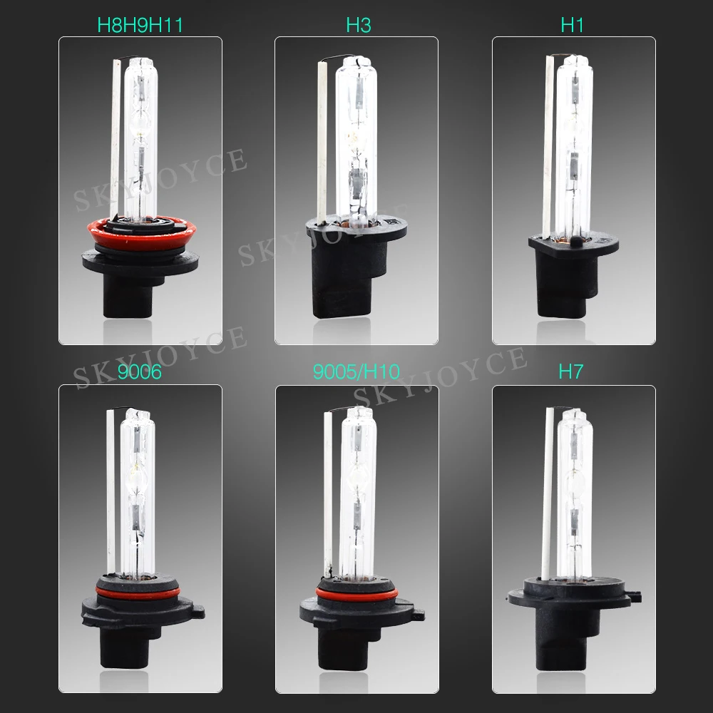 D2S D4S HID ксеноновая лампа 35 Вт/55 Вт 3000 К желтый 4300K 5000K 6000K 8000K 10000K H1 H7 H11 9005 9006 D2S D4S авто фары HID лампы