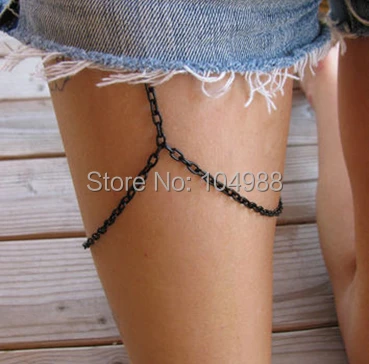 

New Style Style L70 Fashion Body Chain Jewelry Foot Chains 3 Colors Silver or Gold or Gray-black Colour Leg Chain Jewelry