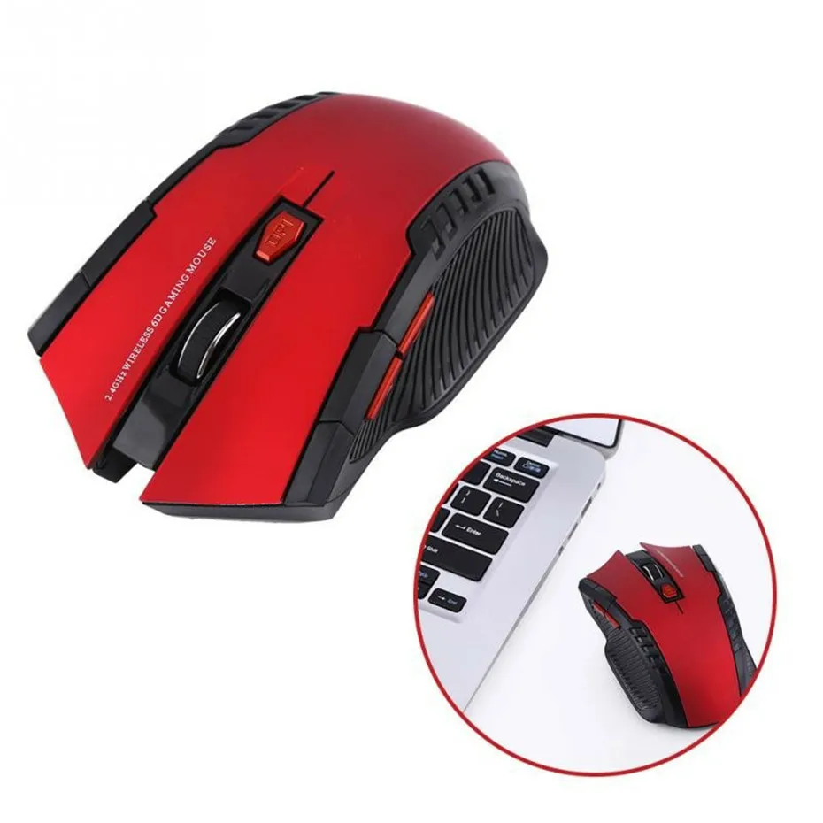 Basix 2.4GHz Wireless Optical Mouse Gamer6