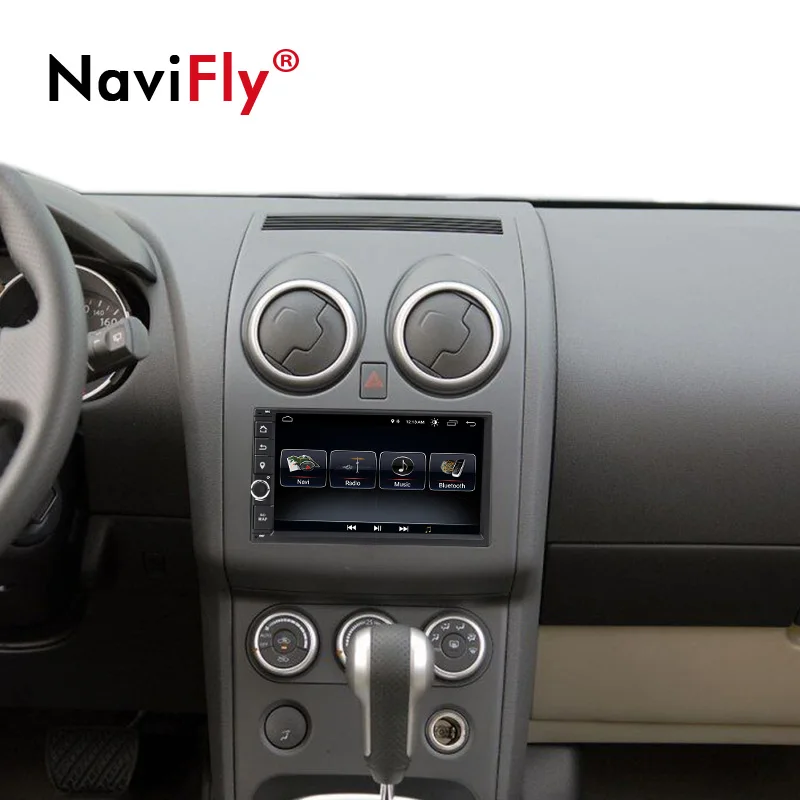 Excellent Navifly Android 8.1 Quad Core Radio 7inch 2DIN Universal Car Stereo Audio Head unit NO DVD player GPS Support WIFI DVR OBD BT 2
