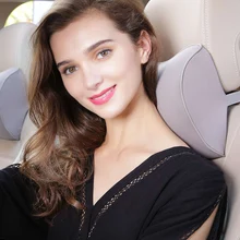 Автомобильная подголовник обивка автомобиля шеи Подушка сиденья шеи подголовник памяти хлопок Новое поступление