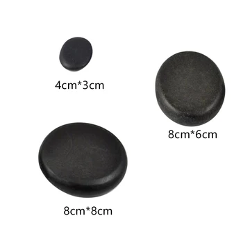 

16PCS Hot stone spa volcanic stone |energy stone set |essential oil Massage stone