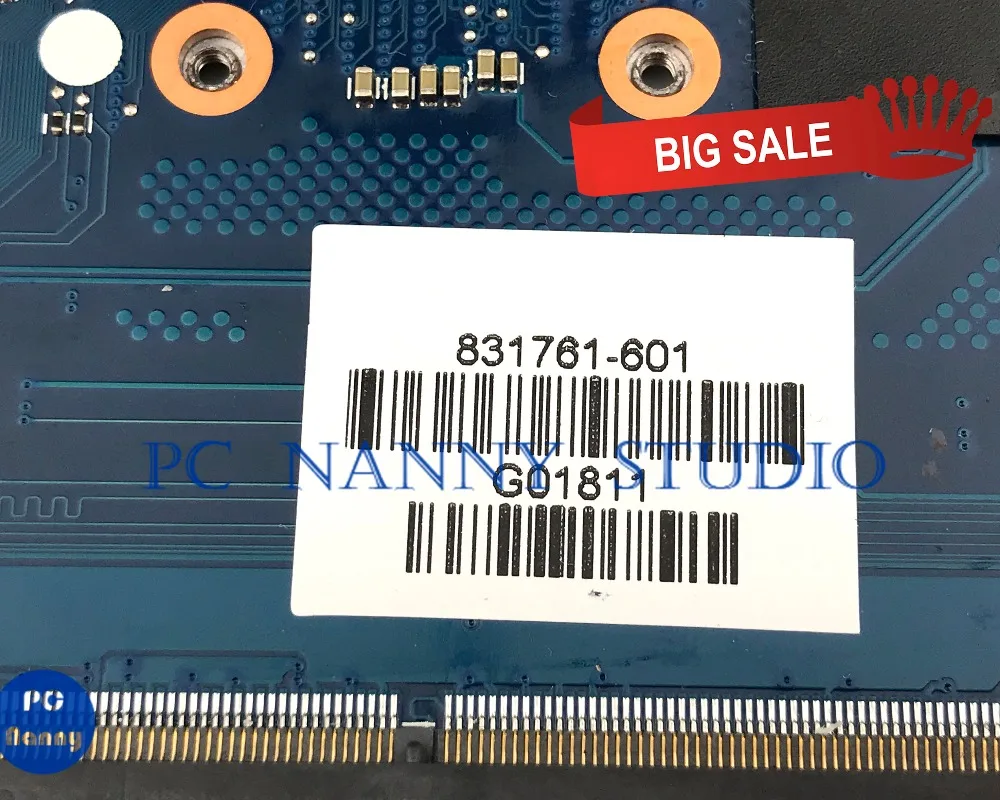 Ideal PCNANNY for HP EliteBook 820 G3 Laptop motherboard i3-6100U 831761-601 831761-001 6050A2892301-MB-A