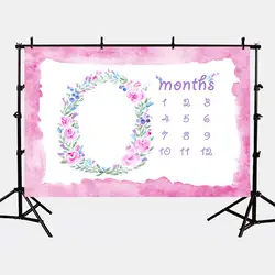 Mehofoto розовый новорожденных фото фонов для фотографии месяцев задний план семья фотостудия S-2755
