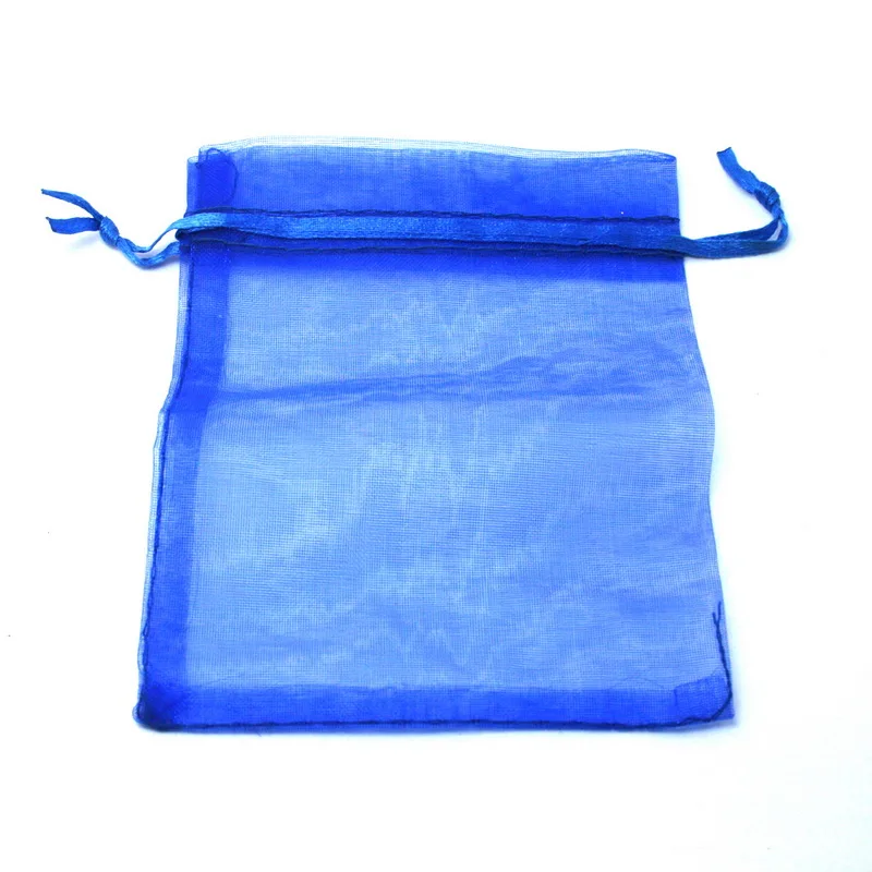 10 шт. разноцветные подарочные пакеты из органзы 9 х12 см|gift pouch bags|jewelry displaygift |