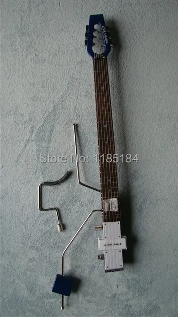 Cheap Free shipping MiniStar RokstarTravel Electric Guitar Built in Headphone Amp RED