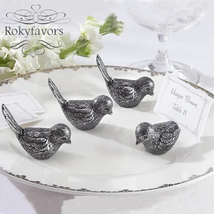 bird place card holder