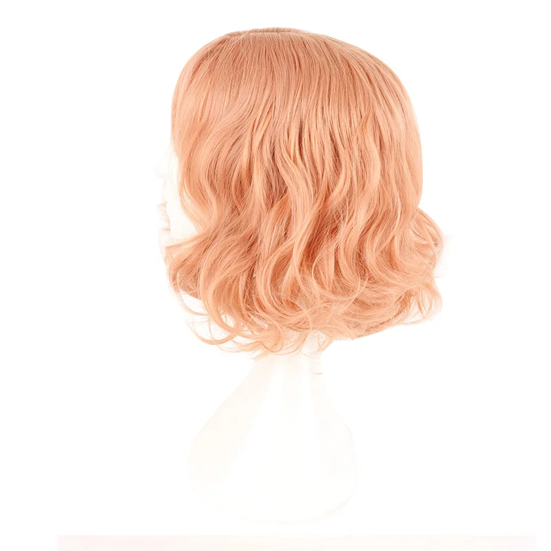 MCOSER Japan and South Korea Wig Air Bang Paragraph With Daily Harajuku Pink Gold Cosplay Wig 100% High Temperature Fiber 3 MCOSER Japan and South Korea Wig Air Bang Paragraph With Daily Harajuku Pink Gold Cosplay Wig 100% High Temperature Fiber 3