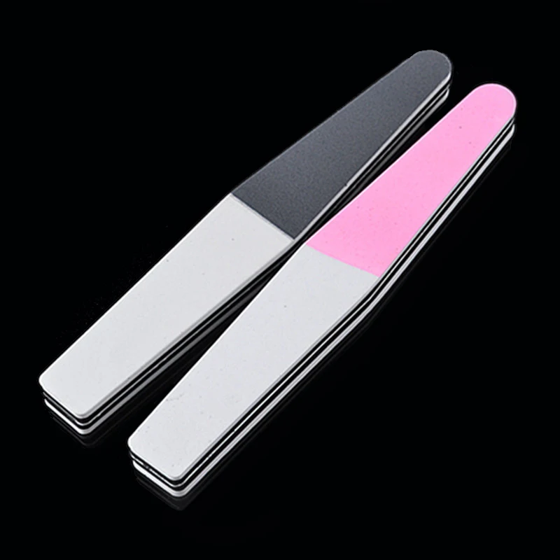

High Quality 2pcs Diamond Fancy Nail Buffer Sandpaper Sanding Gel Polish Acrylic Professional Nail Manicure Pedicure File Tools
