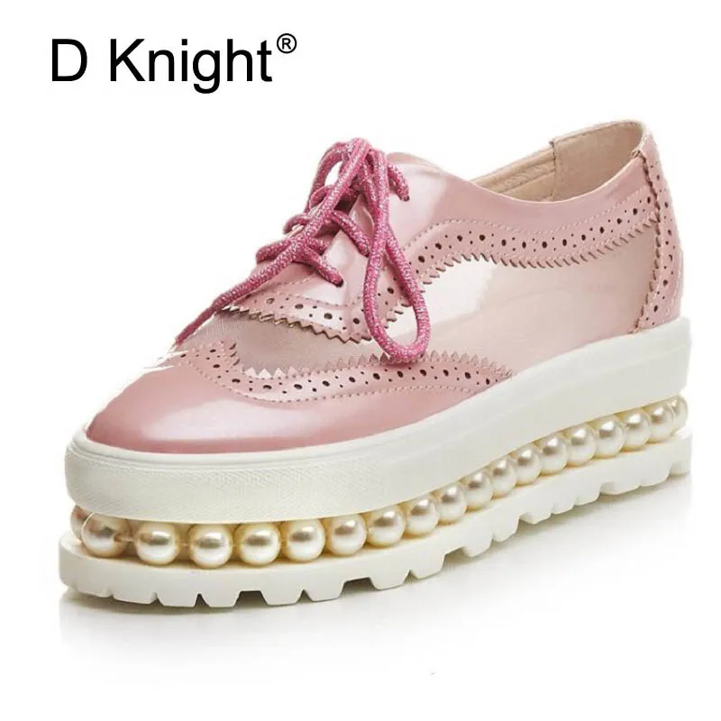 womens pink oxfords