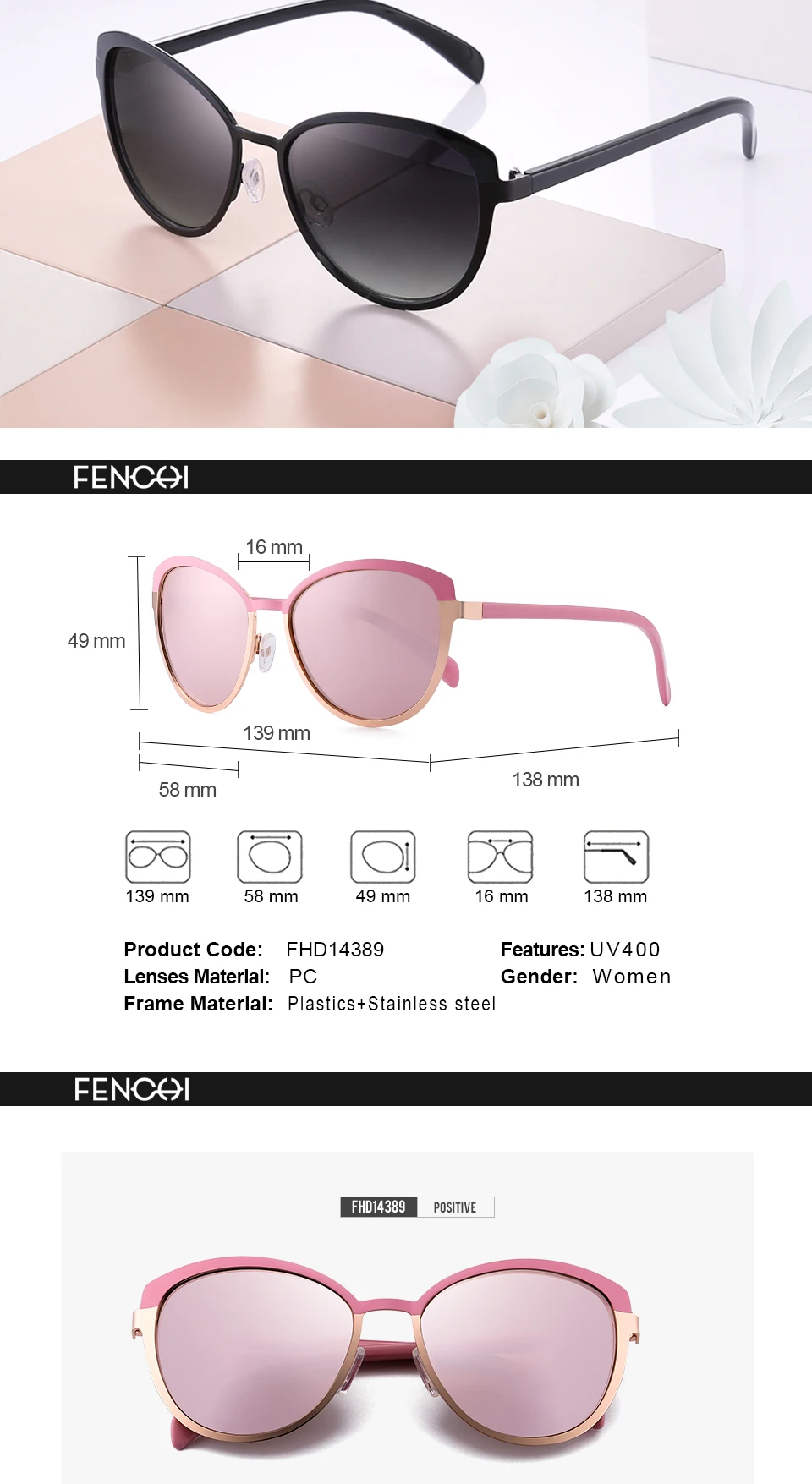 Новые солнцезащитные очки кошачий глаз женские элегантные розовые белые градиентные очки для вождения винтажные Роскошные брендовые дизайнерские Zonnebril Dames