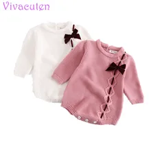 New Cotton Child Romper Lengthy Sleeve Toddler Jumpsuit Collar Child Knit General Romper New child Woman Garments