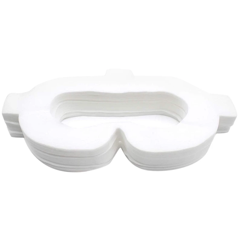 

Amvr Vr Face Pad Cover Non-Woven Fabric Disposable Hygiene Mask With Magic Sticks For Oculus Go (50 Pcs)