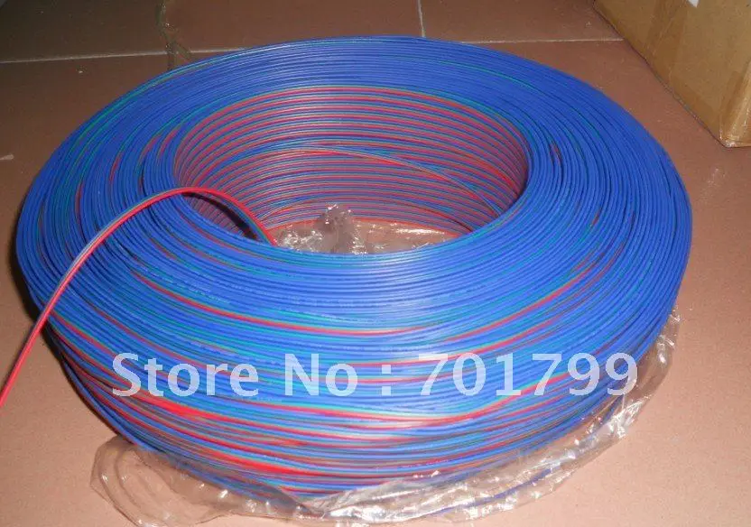 

50m/lot 3pin RGB 18AWG cable for led pixel module