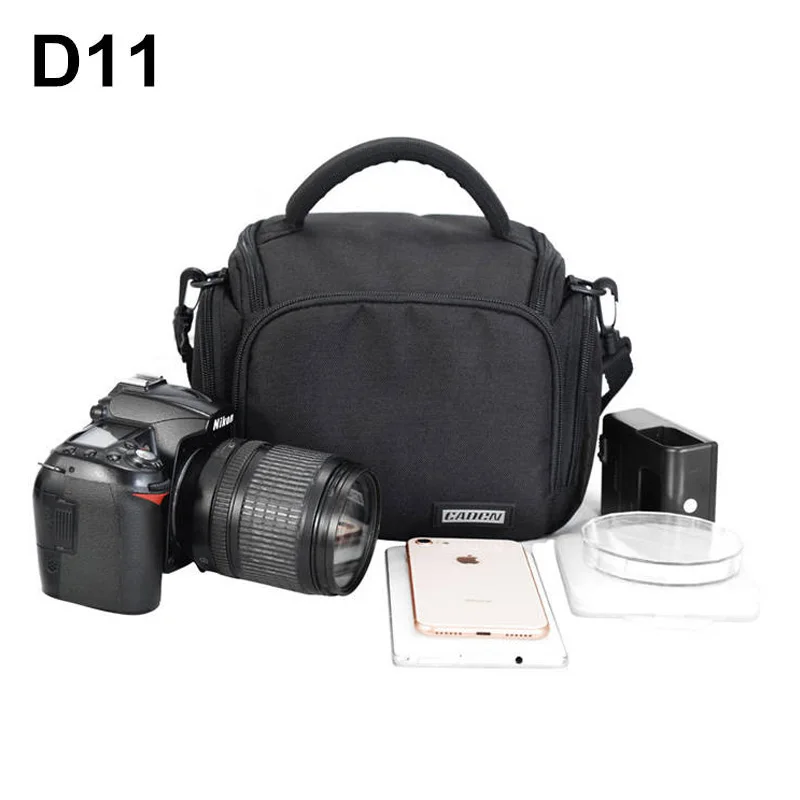 Каден DSLR камера сумка нейлоновая на плечо чехол для камеры Canon Nikon Sony объектива