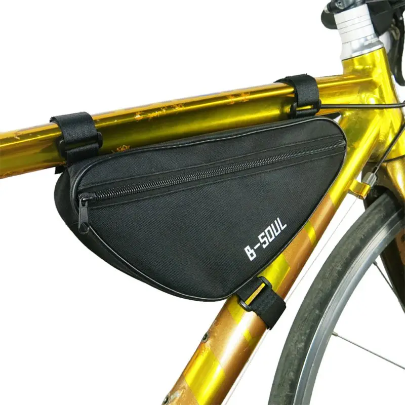 Sale Waterproof Cycling Bag Triangle Bicycle Front Tube Frame Bag Outdoor Mountain Bike Pouch Bike Frame Bag Accessories New 2