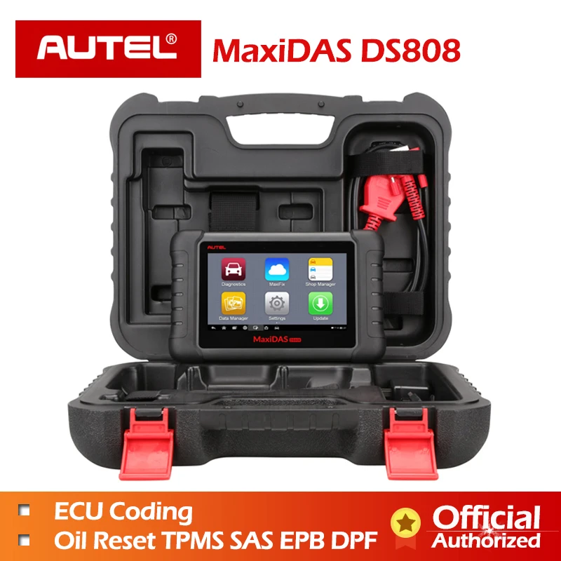 [AUTEL Distributor] Autel MaxiDas DS808, the next generation of DS708/DS 708 Automotive Diagnostic & Analysis System