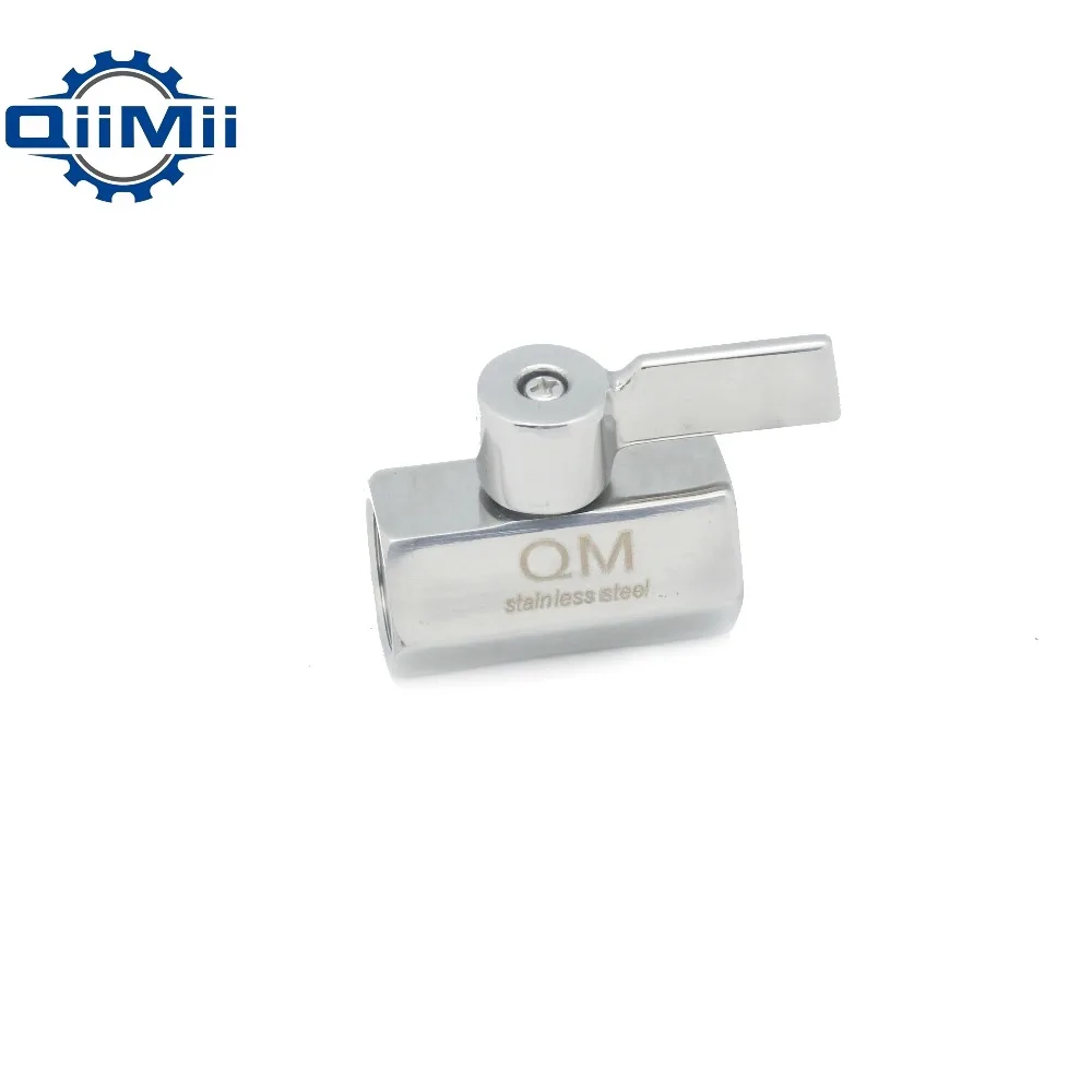 SS304 санитарный мини-шаровой клапан 1/"-3/4" NPT с внутренней резьбой из нержавеющей стали