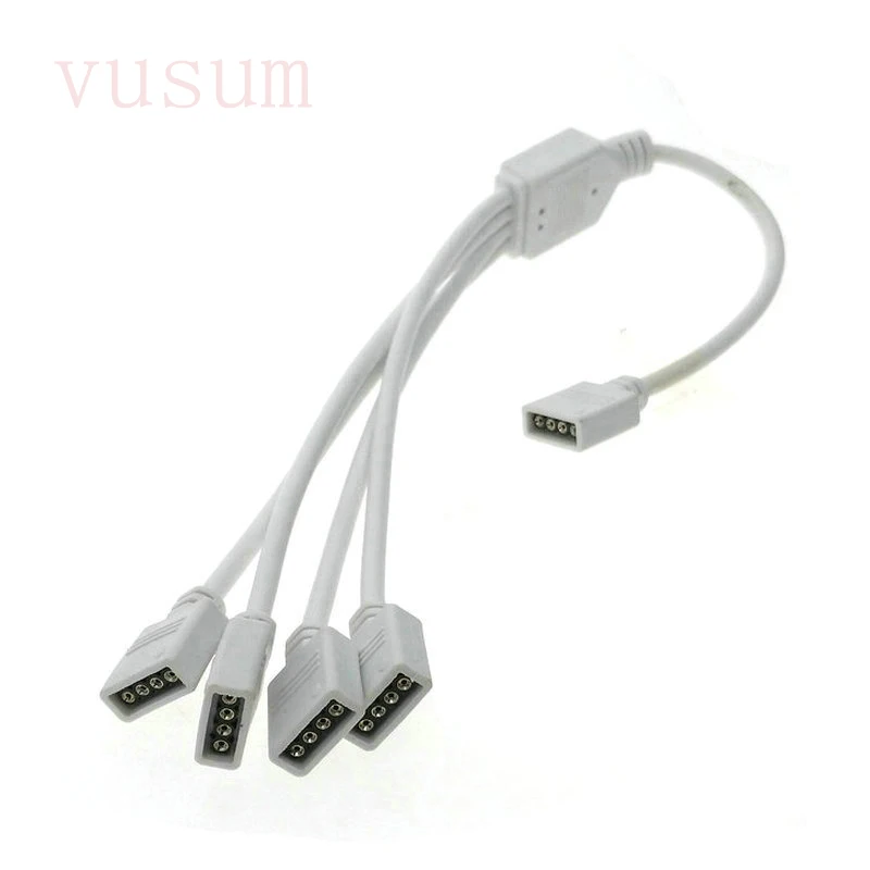 Pin-HUB-1-3-1-2-1-4-RGB-HA-CONDOTTO-La-Striscia-Connettore-