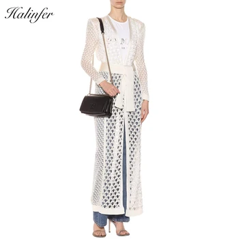 

Hot Sale 2018 Top Quality Winter Coat Women Open Stitch Adjustable Waist Rayon Knitted Broadloth Homecoming Party Coat