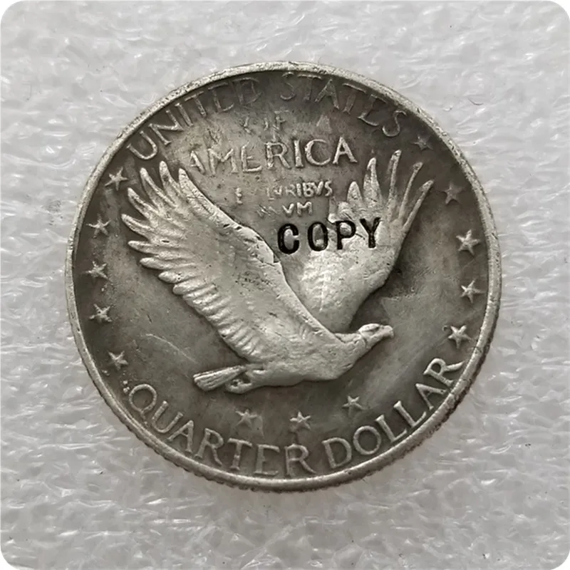 Коллекционные монеты США 1924 S D Quarter Liberty копия памятных монет Реплика